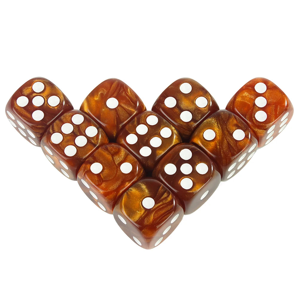 Marble Acrylic Game Dice