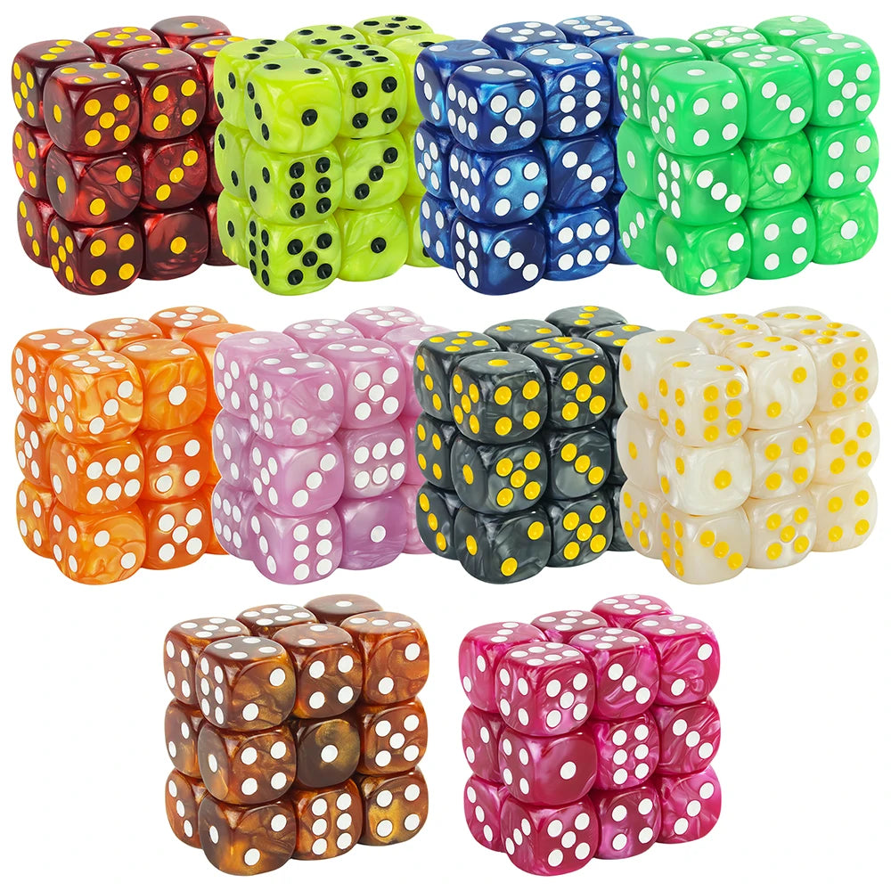 Marble Acrylic Game Dice