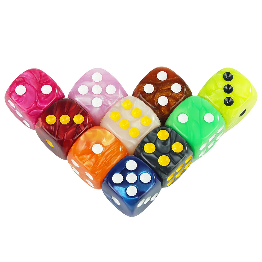 Marble Acrylic Game Dice