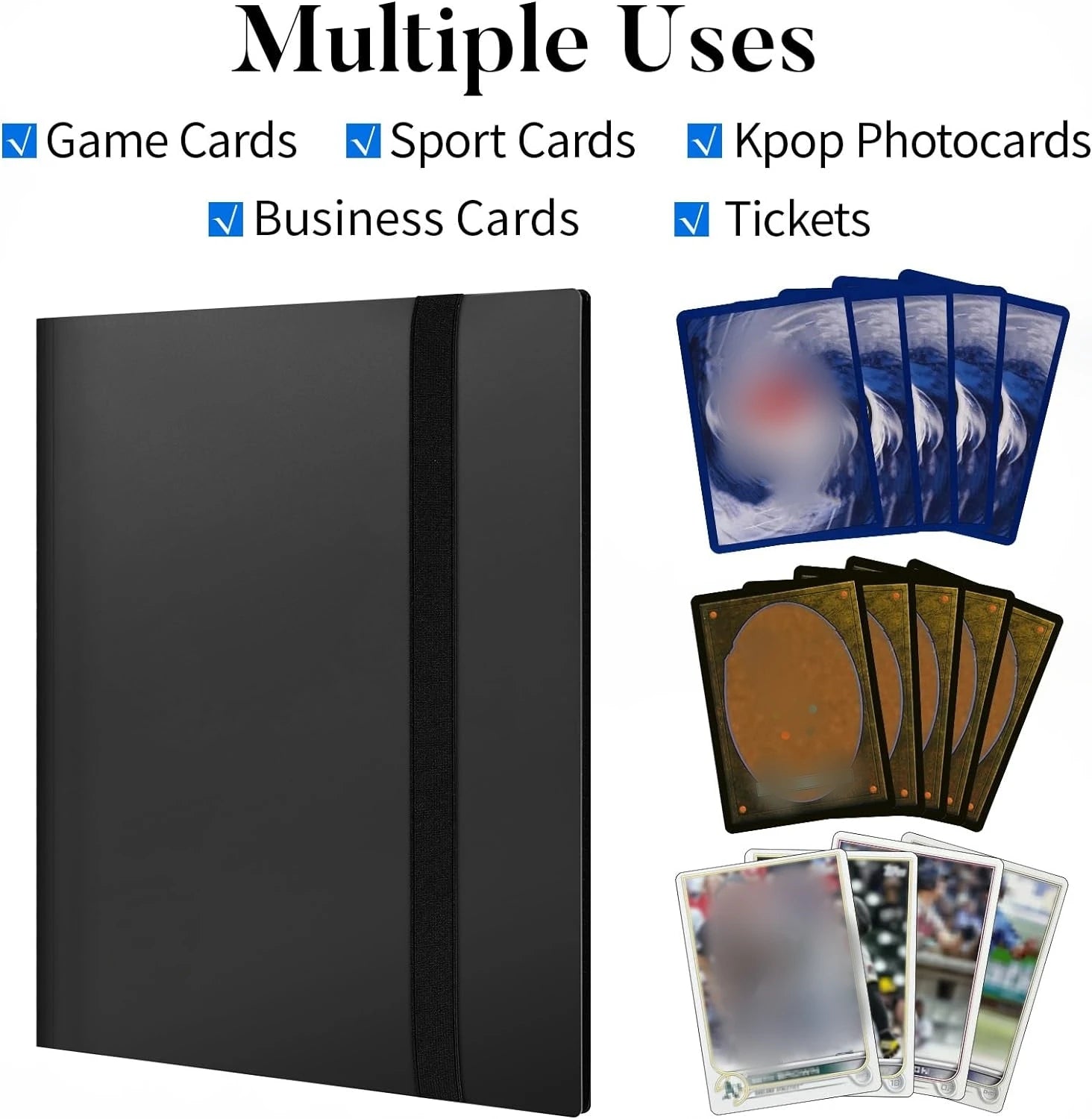 Premium 9-Pocket Card Binder
